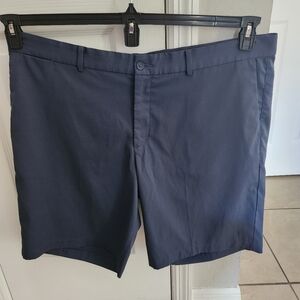 Nike Blue Flat Front Shorts